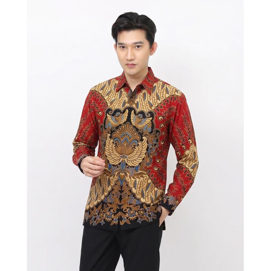 DANAR HADI - Kemeja Batik PA Parang Niskolo - 5PRNO.78.0125 - Merah