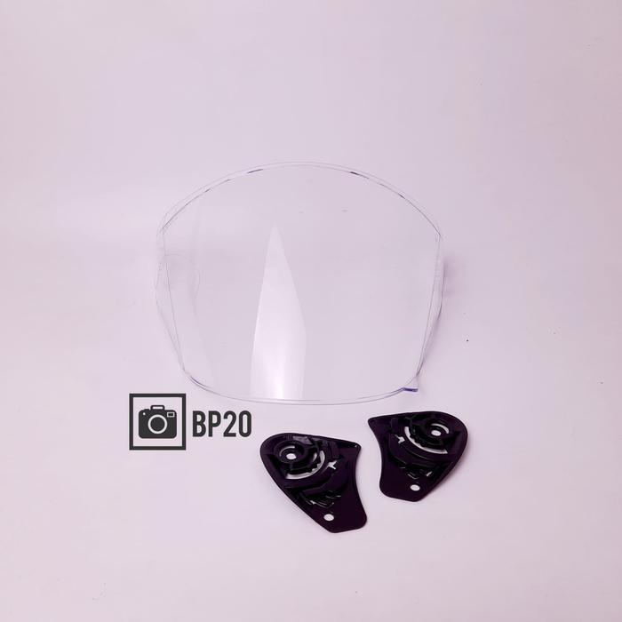 Kualitas Terbaik Kaca Helm /Visor Helm Kbs Hakai - Flat Visor Helm Kbs Hakai