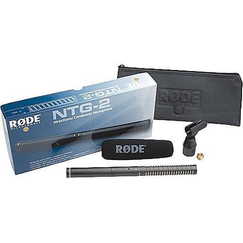 Rode Ntg2 / Ntg 2 Shotgun Microphone Original Resmi