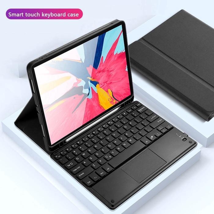 Ipad 8 10.2 2020 Flip Case Bluetooth Keyboard Trackpad Pencil Holder