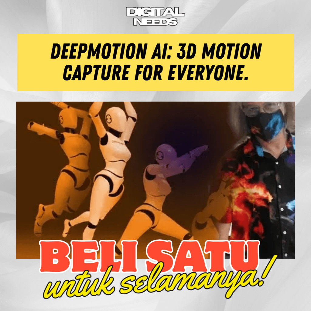 [e-course] Belajar DeepMotion AI 3D Motion Capture for Everyone 2026