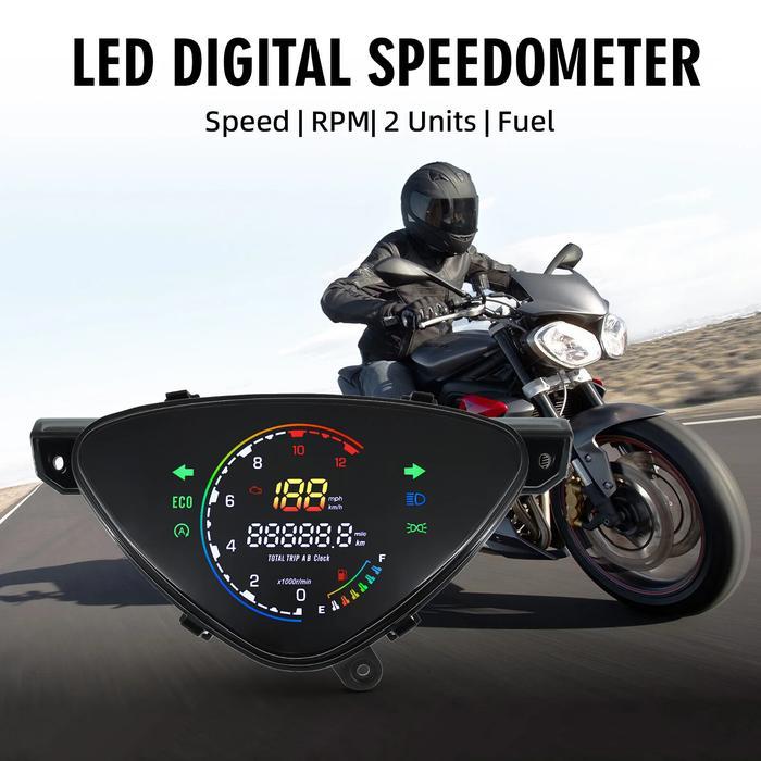 DISKON Speedometer Mio Digital Spidometer Mio Sporty / Mio Smile Speedometer H4 Odometer Digital