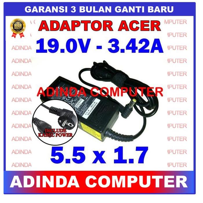 Ada Stok Adaptor Charger Acer 2001 2002 2003 2010 2012 2013 2014 2016 2020 ORI