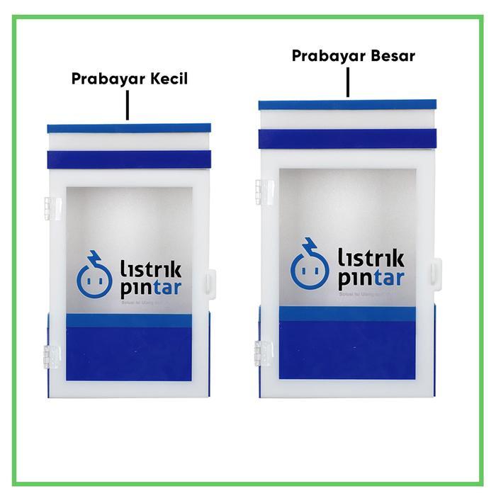 Promo Box Listrik Akrilik Kwh Meter Pln Token Prabayar Besar Listrik Pintar Original