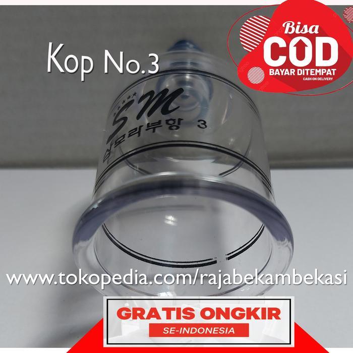 Ada Stok Kop Sammora Premium No 3 / Ecer Refill Kop Sammora No 3 / Kop Bekam