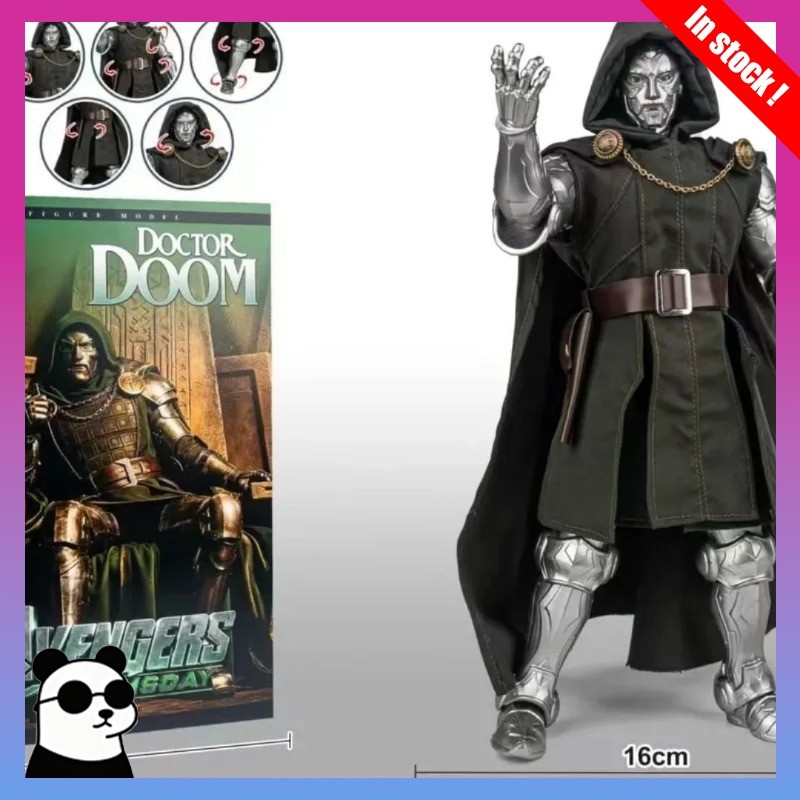 In Stock KO Doctor Doom Figurine Marvel Legends Movable Anime s Gifts Collection Toys