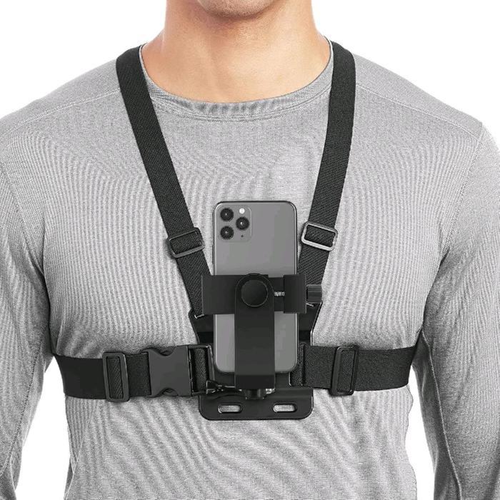 Diskon Paket Tali Chest Strap Dada Vlogger Alat Konten Dada Set Original