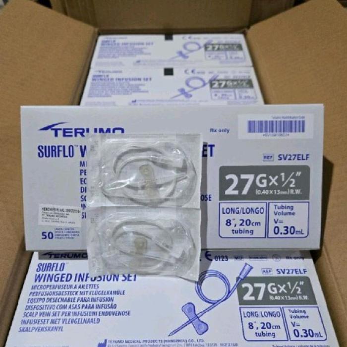 Wing Needle 27G Terumo Winged Needle 27 Terumo Wing Needle Terumo 27G