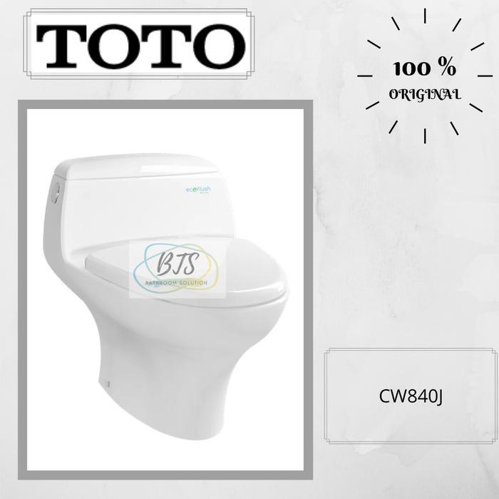 Closet Duduk TOTO CW840 / CW840J / CW840JW - Tutup Standart