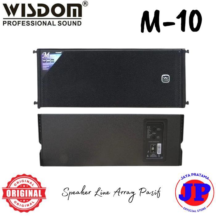 Wisdom M10 Speaker 10" Speaker Line Array Pasif M-10 Wisdom