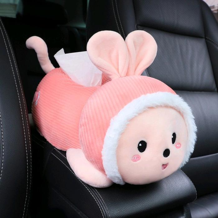 Tempat Tisu Mobil Mainan Boneka Lucu