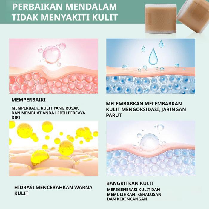 Scar Tape Plester Bekas Luka Caesar Perawatan Bekas Luka Bedah & Bakar Stretch Mark Kehamilan