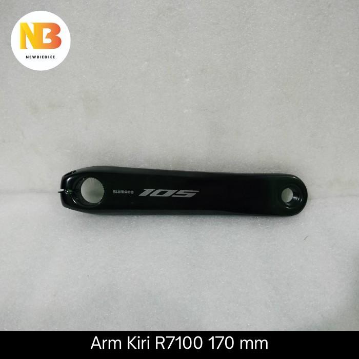 Nonanisa.Shpe- Crank Arm 165 Mm Shimano 105 R7100 Bcd 110 Double Chainring Via Japan Original Untuk