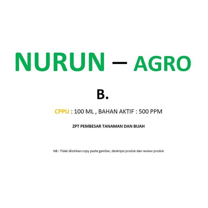 Hormon Cppu Pembesar Buah Dan Tanaman Ukuran 100Ml