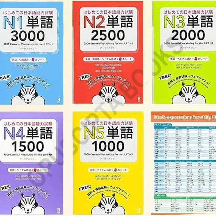 Xotic12.- Hajimete No Nihongo Japanese Vocabulary Jlpt N5-N1