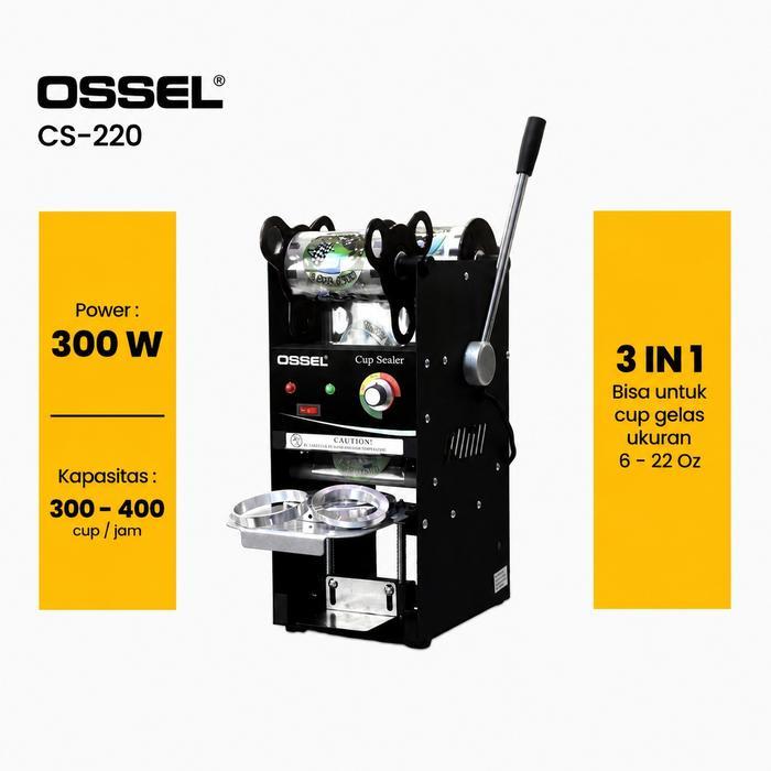 Mesin Cup Sealer 22Oz Cup Sealer Gelas 22 Oz Tutup Gelas Plastik