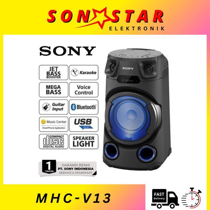 SONY MHC V13 high Power Audio System Bluetooth Speaker Karaoke
