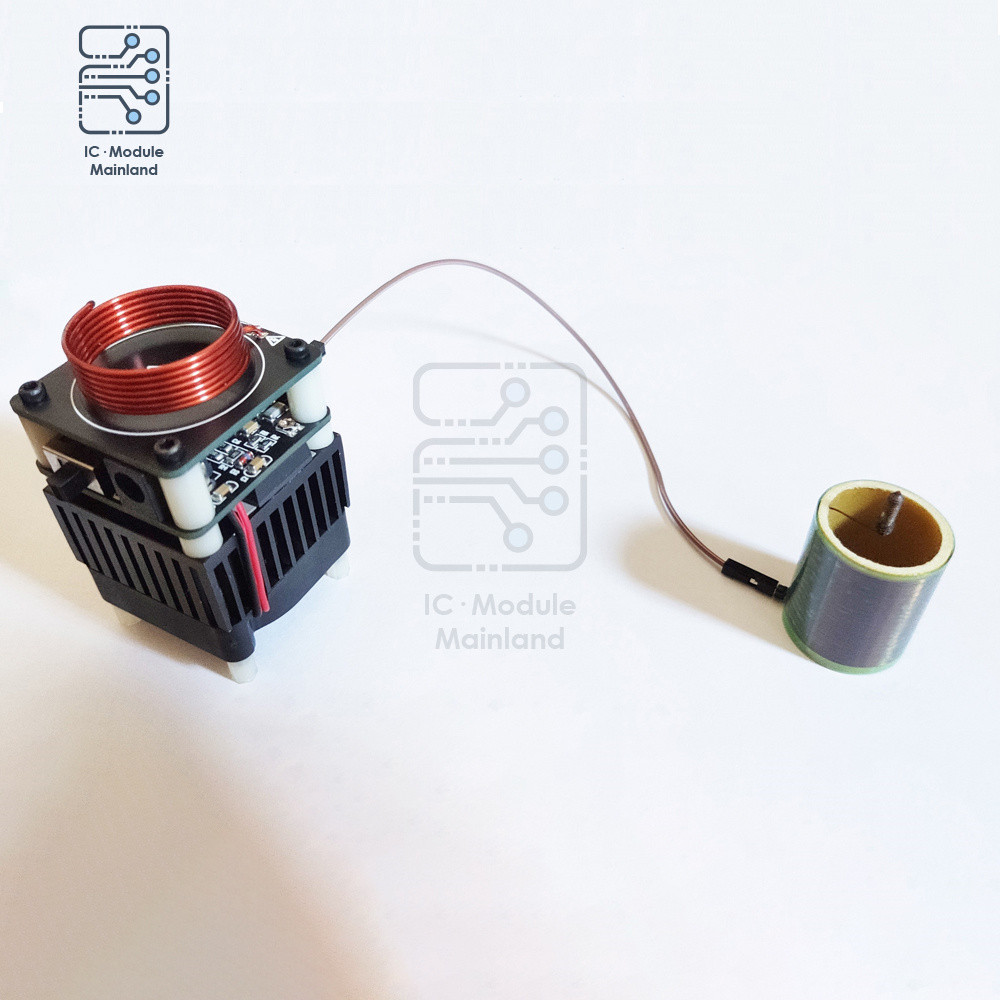 Mini Tesla Coil Electronic DIY Kit High Frequency HFSSTC Electronic Candle Plasma Flame Voltage