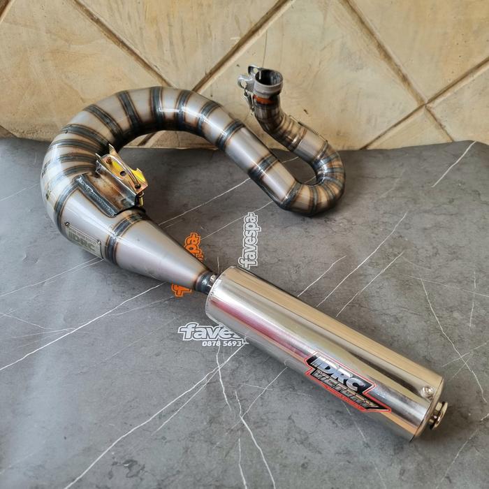 Knalpot Racing Drc Victory Anaconda Galvanis Vespa Klasik