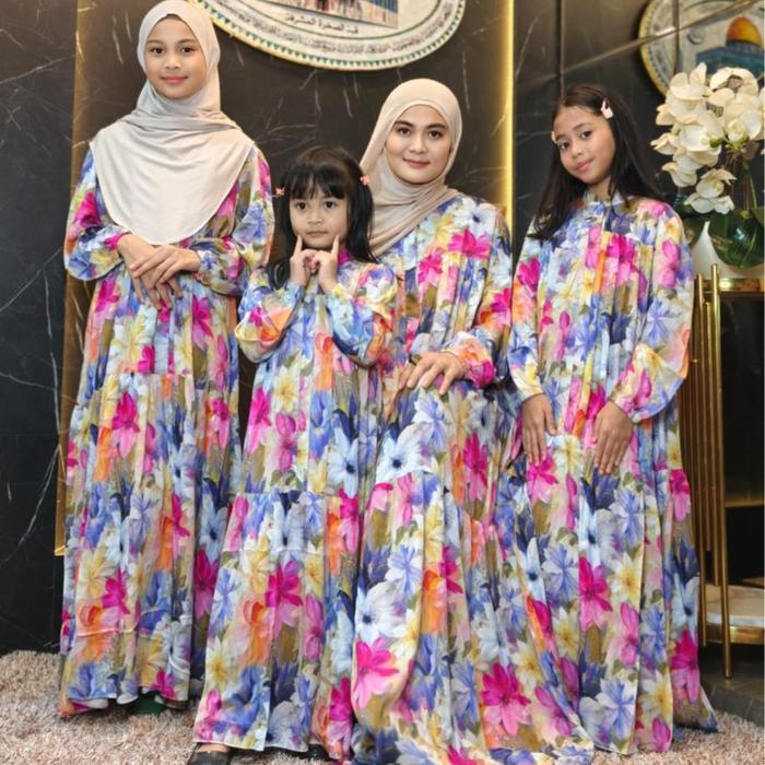 GAMIS IKA GAMIS COUPLE IBU DAN ANK GAMIS COUPLE KELUARGA GEGE COUPLE