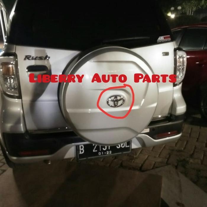 Emblem Logo Toyota / Logo Cover Ban Serap Toyota Rush Original
