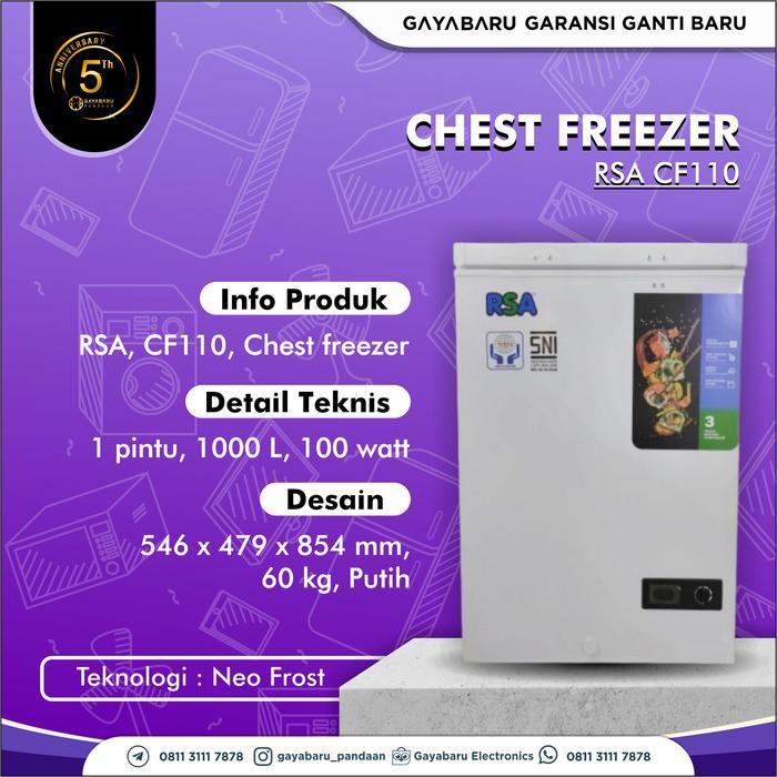 FREEZER BOX KECIL 100 LITER RSA CF-110