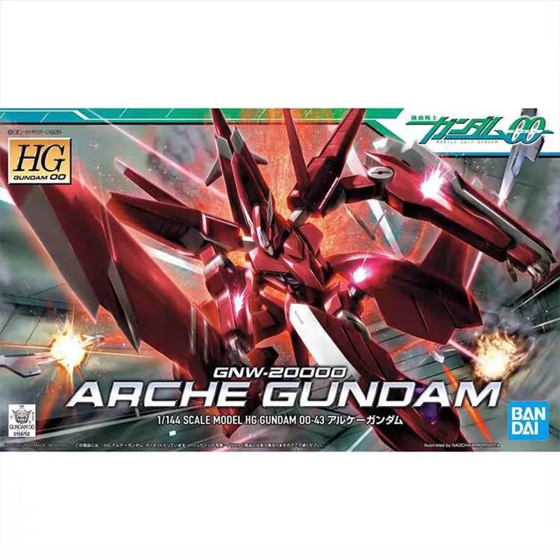 Bandai dam el Kit HG00 00Q Avalanhe Exia Astraea F 00 Seven Sword 00R Susanowo Arhe pla Anime