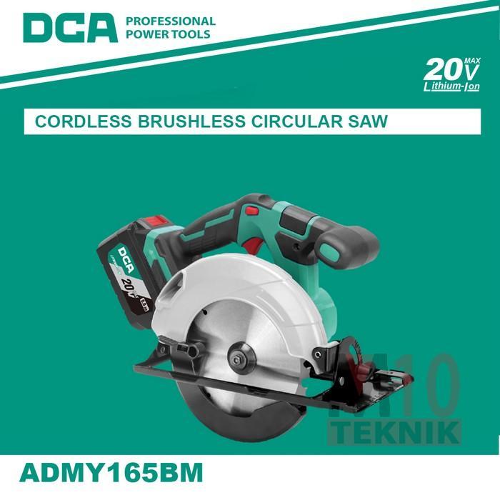 DCA ADMY165 BM CORDLESS BRUSHLESS CIRCULAR SAW ADMY 165 BM