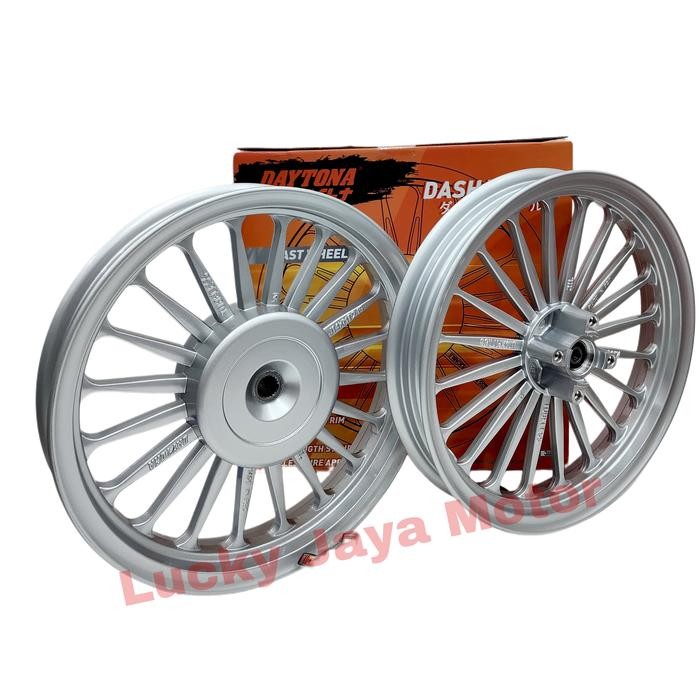 Pelek Velg Vleg Racing Daytona Beat Scoopy Spacy Vario 110 Beat Pop Beat Fi Esp Ring 14 Silver