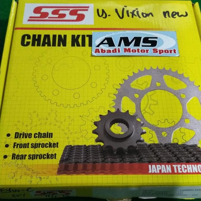 Gear Set Sss Yamaha Vixion New