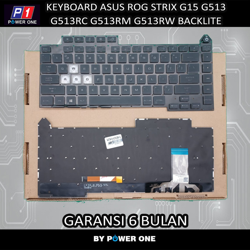 Keyboard Asus ROG Strix G15 G513 G513RC G513RM G513RW Backlite
