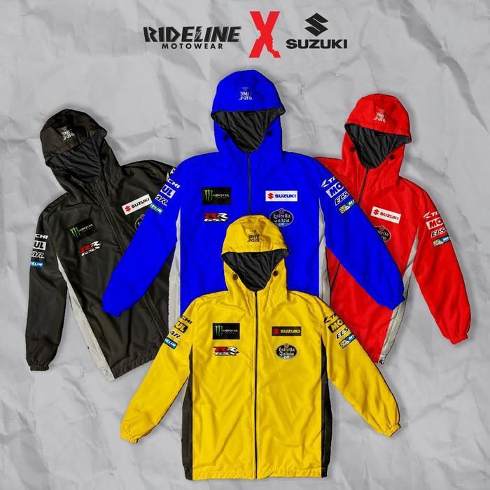 JAKET TEAM SUZUKI MOTOGP PREMIUM WATERPROOF