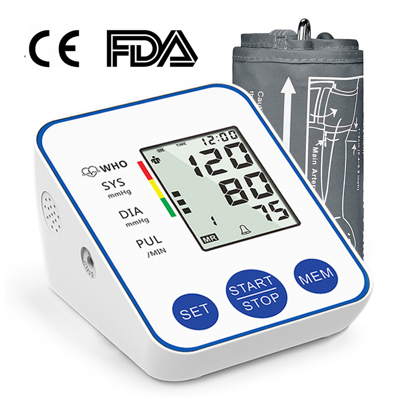 Portable Digital Blood Pressure Monitor Upper Arm LCD Blood Pressure