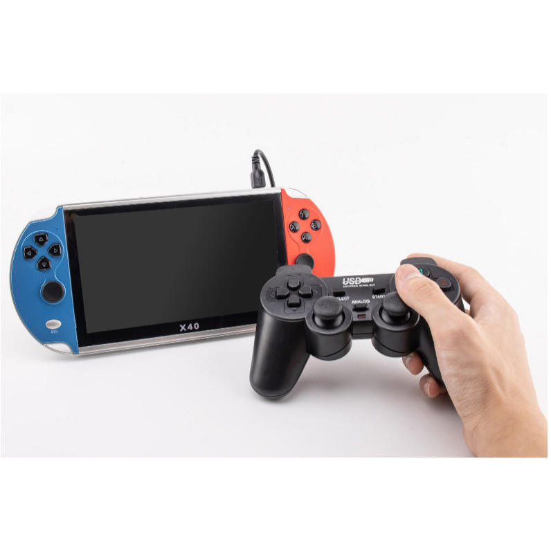 X40 16GB for FC GAME PLAYER Max7Inch Portable multimedia player Double Rocker Gamepad  Retro Handhel