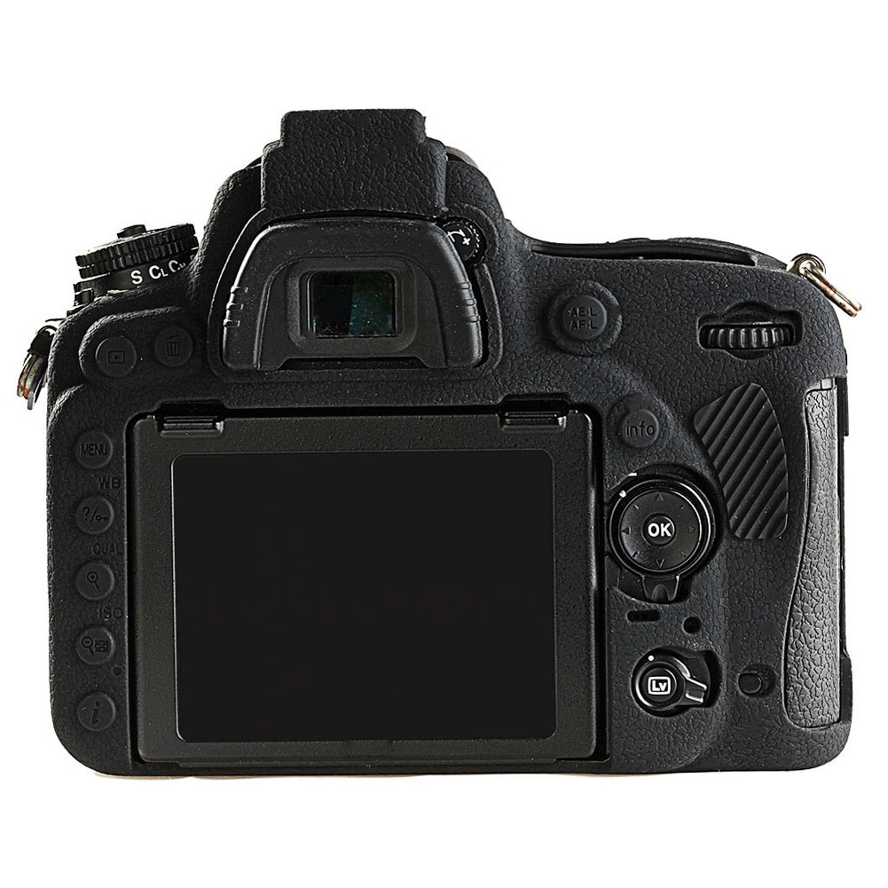 HQ Soft Silicone Rubber Case Skin for Nikon D500 D750 D800 D810 D850 Camera