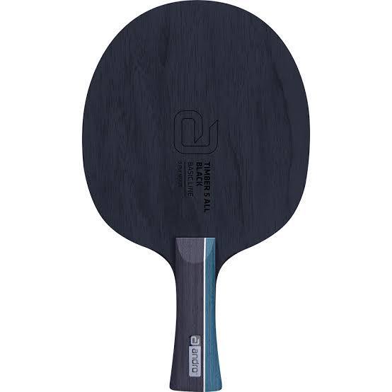 STOK TERBATAS  KAYU BET TENIS MEJA ANDRO TIMBER 5 ALL BLACK ORIGINAL TERJANGKAU