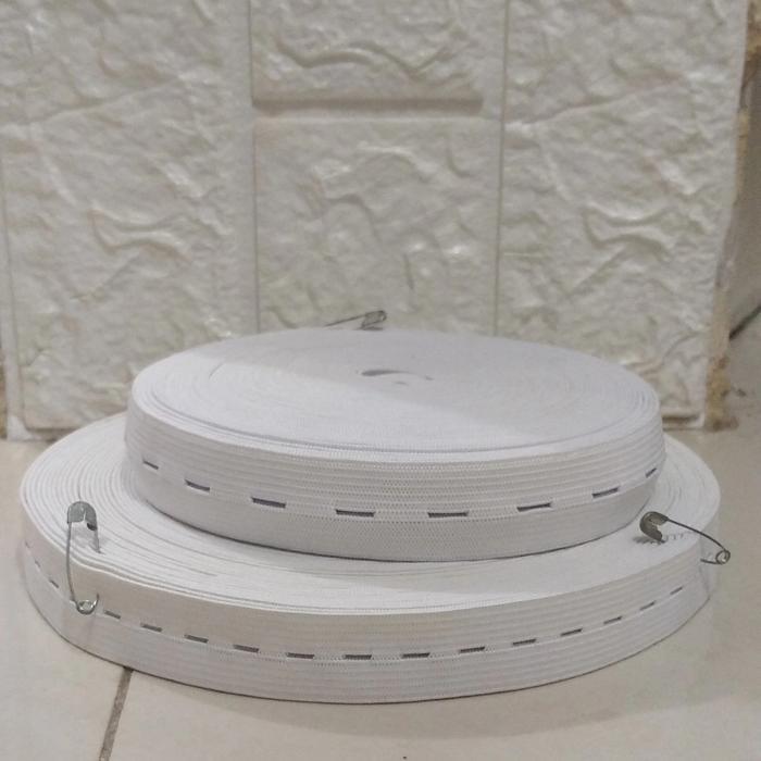 Karet celana meteran lubang kancing