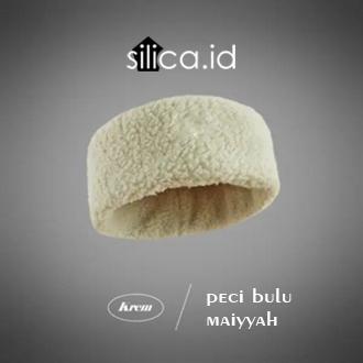 Peci Bulu Maiyyah Kopiah Muslim Atasan Pria Peci Turki Polos abu coklat Hitam Maroon Tebal Songkok