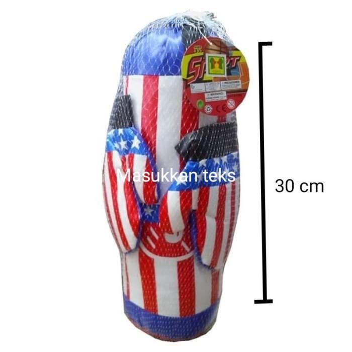 Mainan Anak Samsak Tinju Sarung Tangan Tinju Kids Boxing Karakter