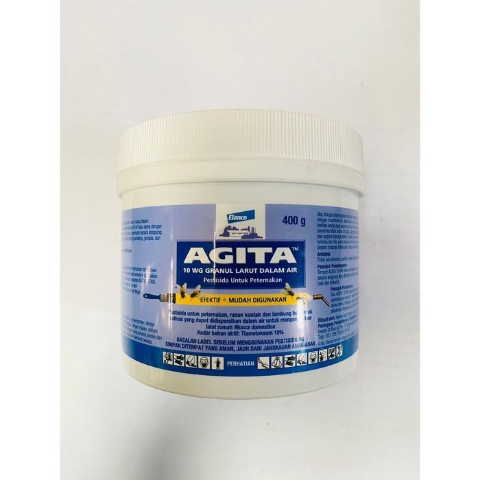 Pestisida Pengendali Lalat Peternakan Agita 10Wg Isi 400Gr Dari Elanco