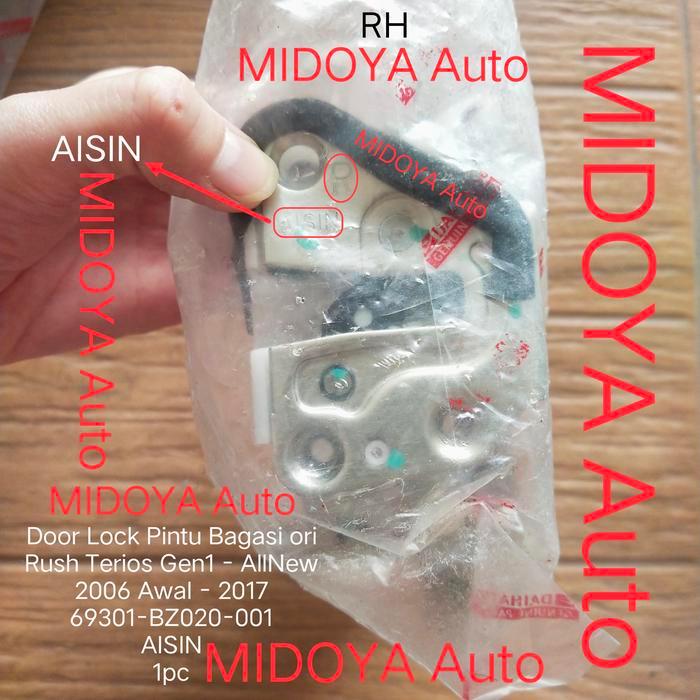 Bagus Door Lock Pintu Bagasi Rush / Terios Ori Terlariss 