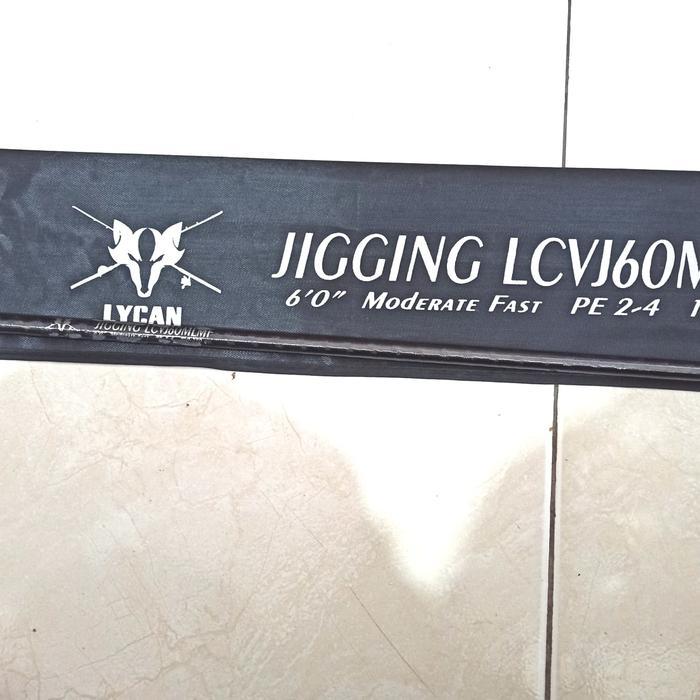 BLANK LYCAN JIGGING PE 2-4 JORAN CUSTOM HOLLOW SUPER STRONG NO FUJI