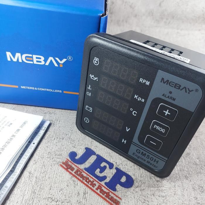 Module Genset Mebay Gm50H Mk3 Engine Meter Modul Mebay Gm 50 H Genuine Original