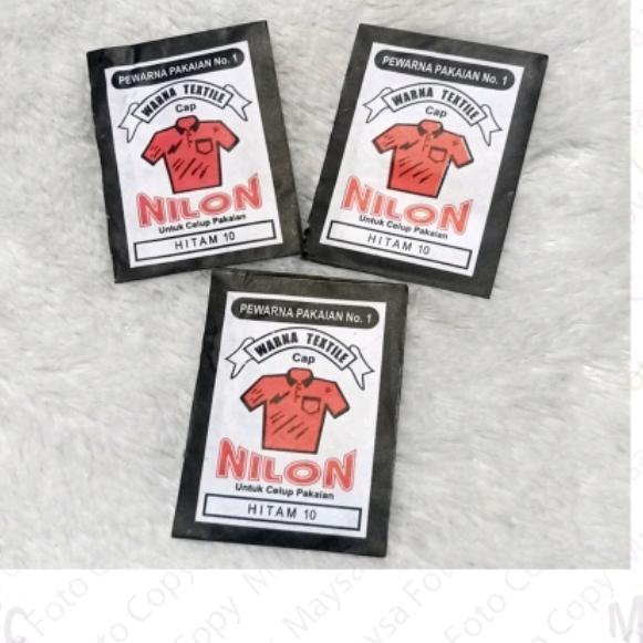 Pewarna Pakaian Wantek Nilon 1 Hitam