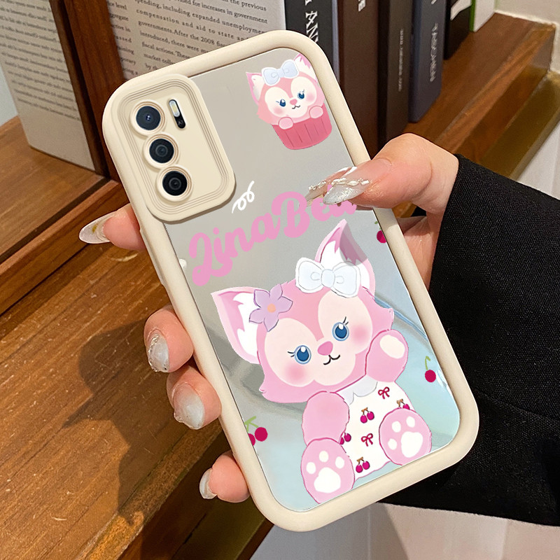 Casing Hp OPPO A16 OPPO A16s OPPO A54s Case HP Casing pola Boneka kartun Kesing Kasing cermin Cesing