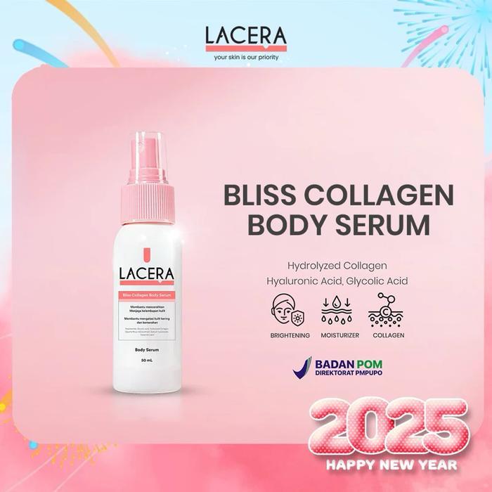 i0cc- Lacera Daily Bundle Bliss Body Lotion 100G X Collagen Body Booster 50G X Collagen Body