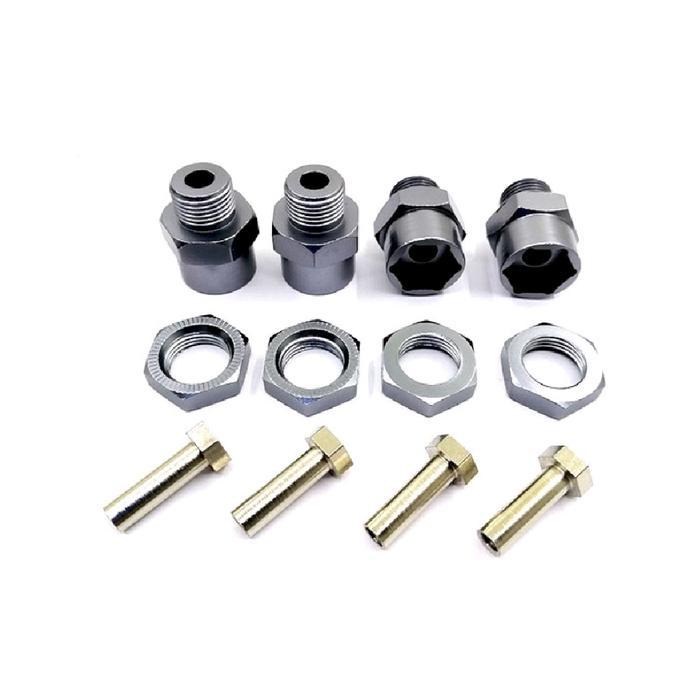 Jual 1 Set Metal Hex Converter 12Mm To 17Mm Rc 1/10 Ban Buggy Truggy Sct