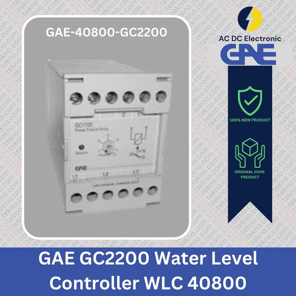 GAE GC2200 WATER LEVEL CONTROLLER WLC 40800