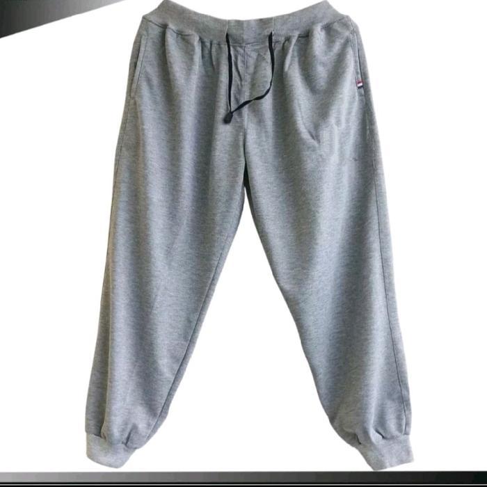 e4tm- Celana Training Joger Olahraga Pria & Wanita Super Jumbo L-7Xl