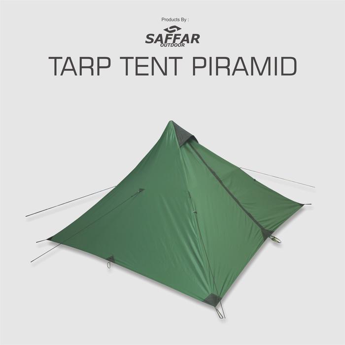 tenda camping kap 2 tarp tent ultralight saffaroutdoor fullset outer inner tarptent saffaroutdoor
